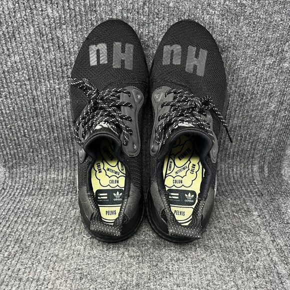Adidas Originals Solar Hu Pharrell Black Future Boost Shoes Mens 10.5 GX2485 - Picture 7 of 8